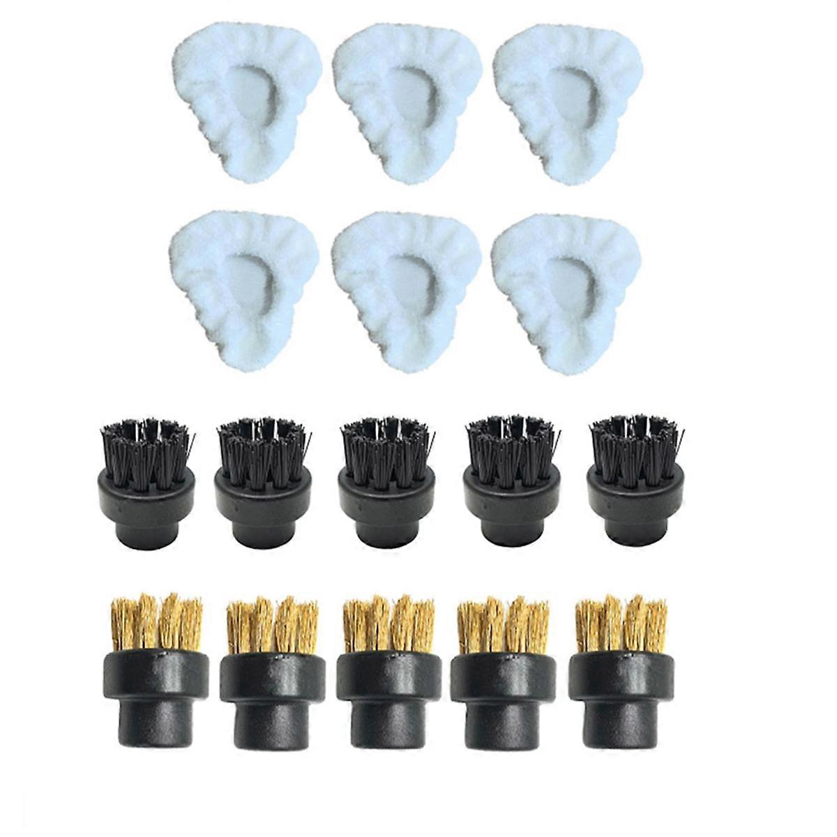For Steam Round Brush Triangle Bonnets Kit Steam Cleaning