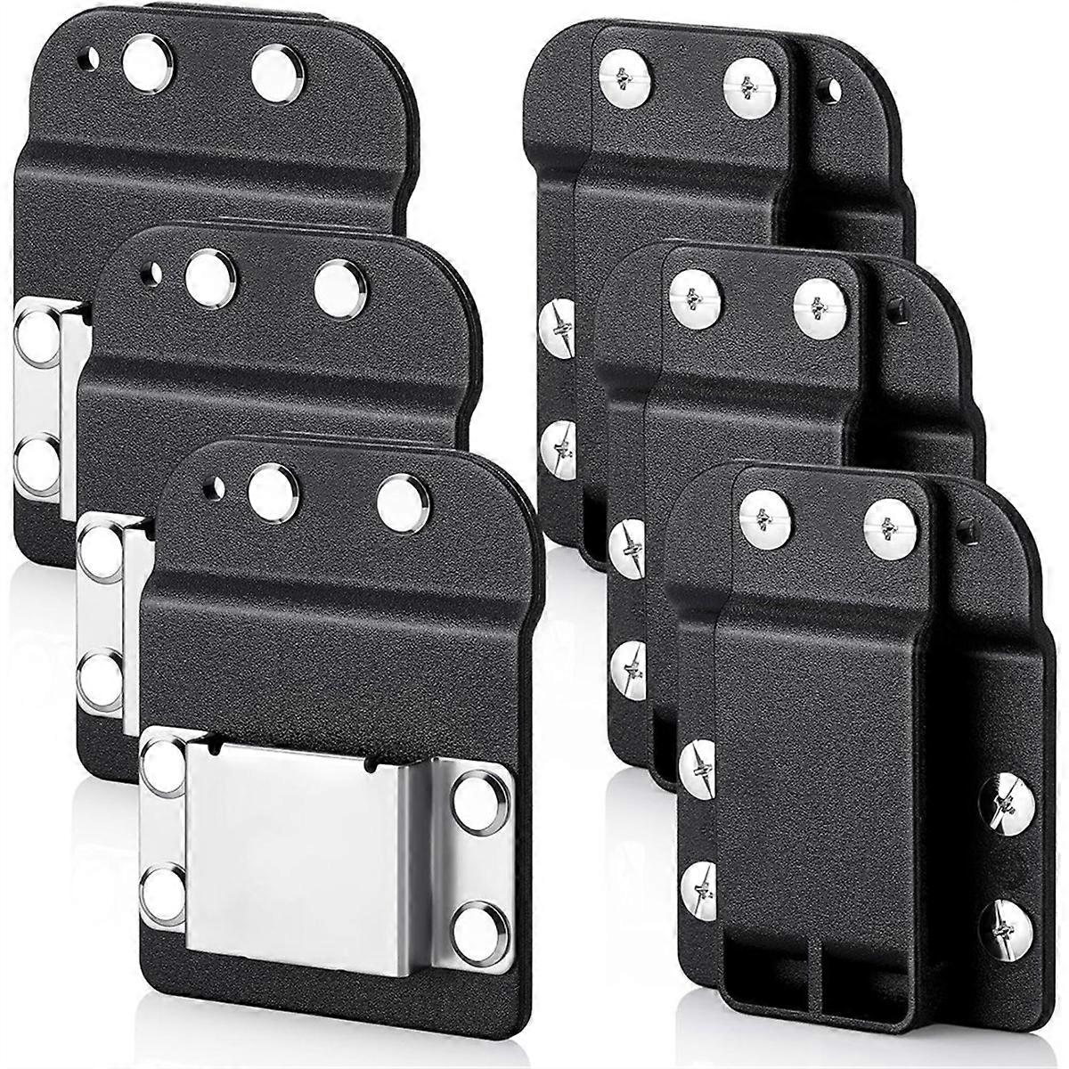 3 Pcs Tape Measure-Holder Set Clip Low Profile Drill -Match Any Kinds -with Clip for Tool Bags Pock