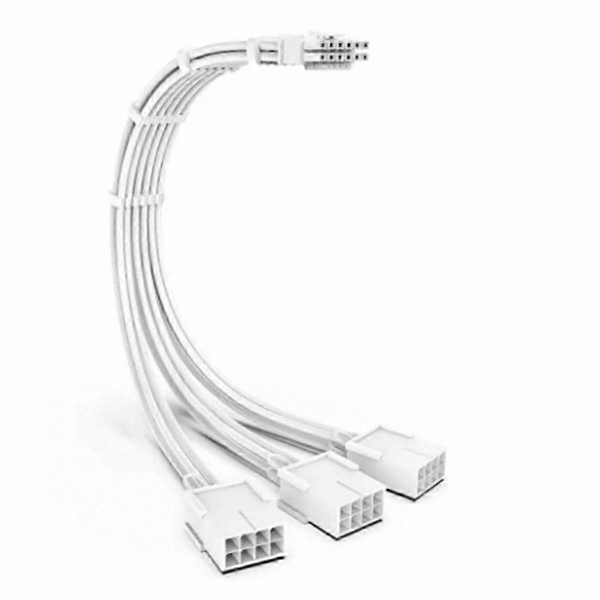 PCI-E 5.0 16AWG Sleeved PSU Extension Cable for GPU Power Connection