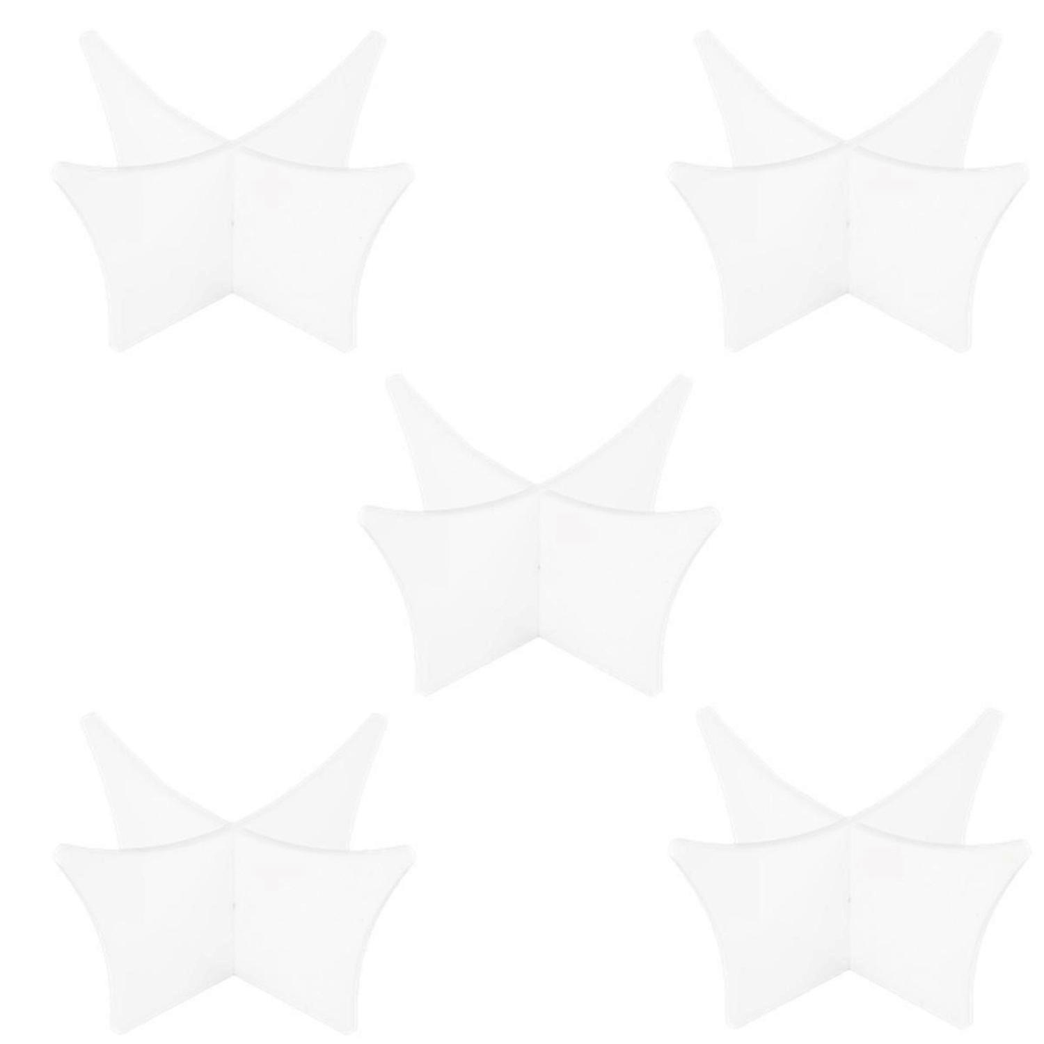 Acrylic Ball Stand Portable Display Accessory . White