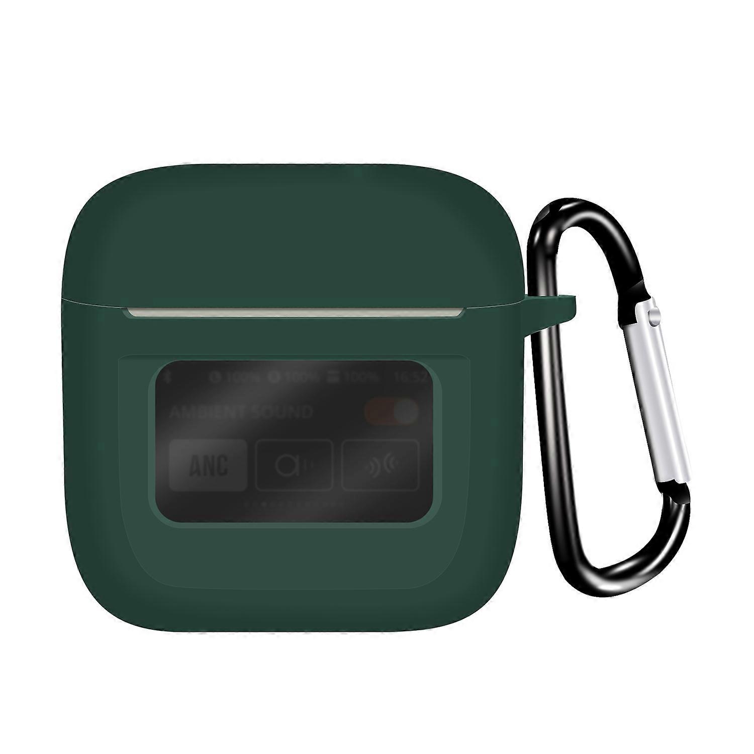 For JBL Tour Pro 3 Protective Case Bluetooth-Compatible Earphone Silicone Cover with Hook