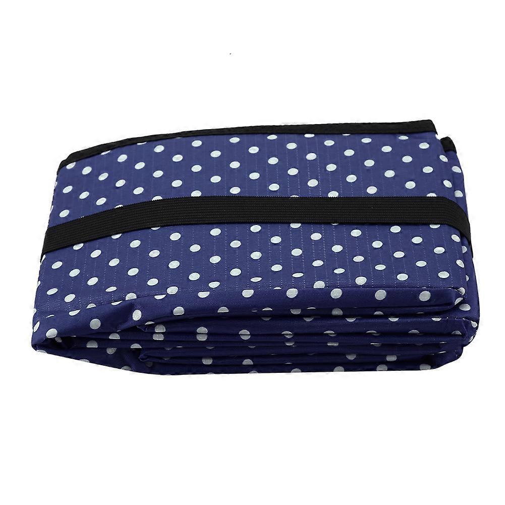 Cat Collapsible Waterproof Litter Box 40x30x13cm Blue Foldable