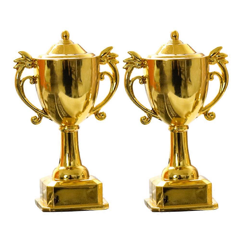 Mini Trophy for Decoration Plastic Model 8Pcs Dollhouse Miniature