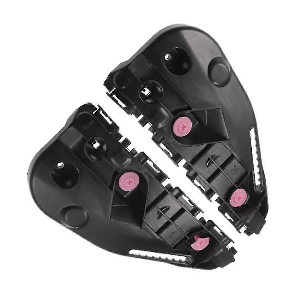 Left and Right Front Bumper Mounting Brackets Pair Plastic Material for Toyota Hilux 2016-2022