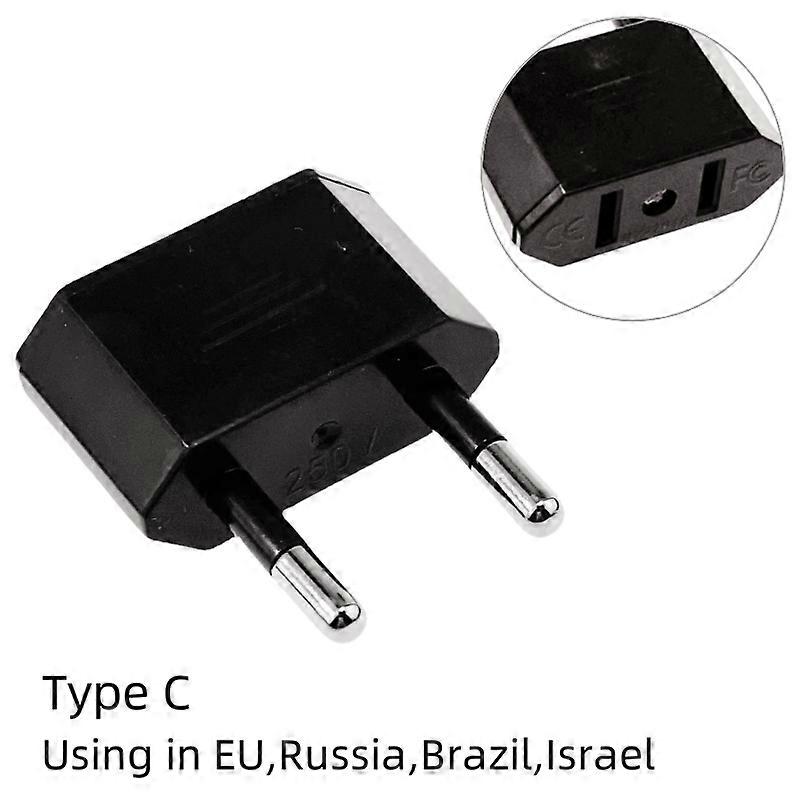 EU Adapter Travel Plug Adapter American CN US To EU Plug Euro Power Plug electrical Adapter AC Electric Socket Outlet