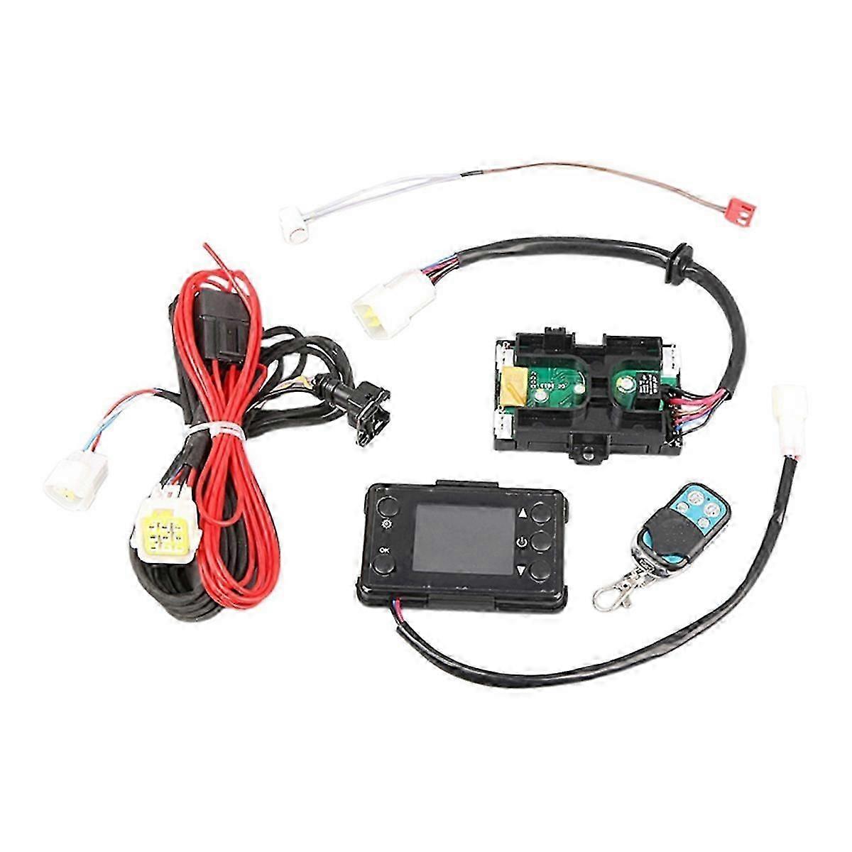 LCD Monitor Switch Board for 12V 5KW Air Heater with Precise Temperature Control