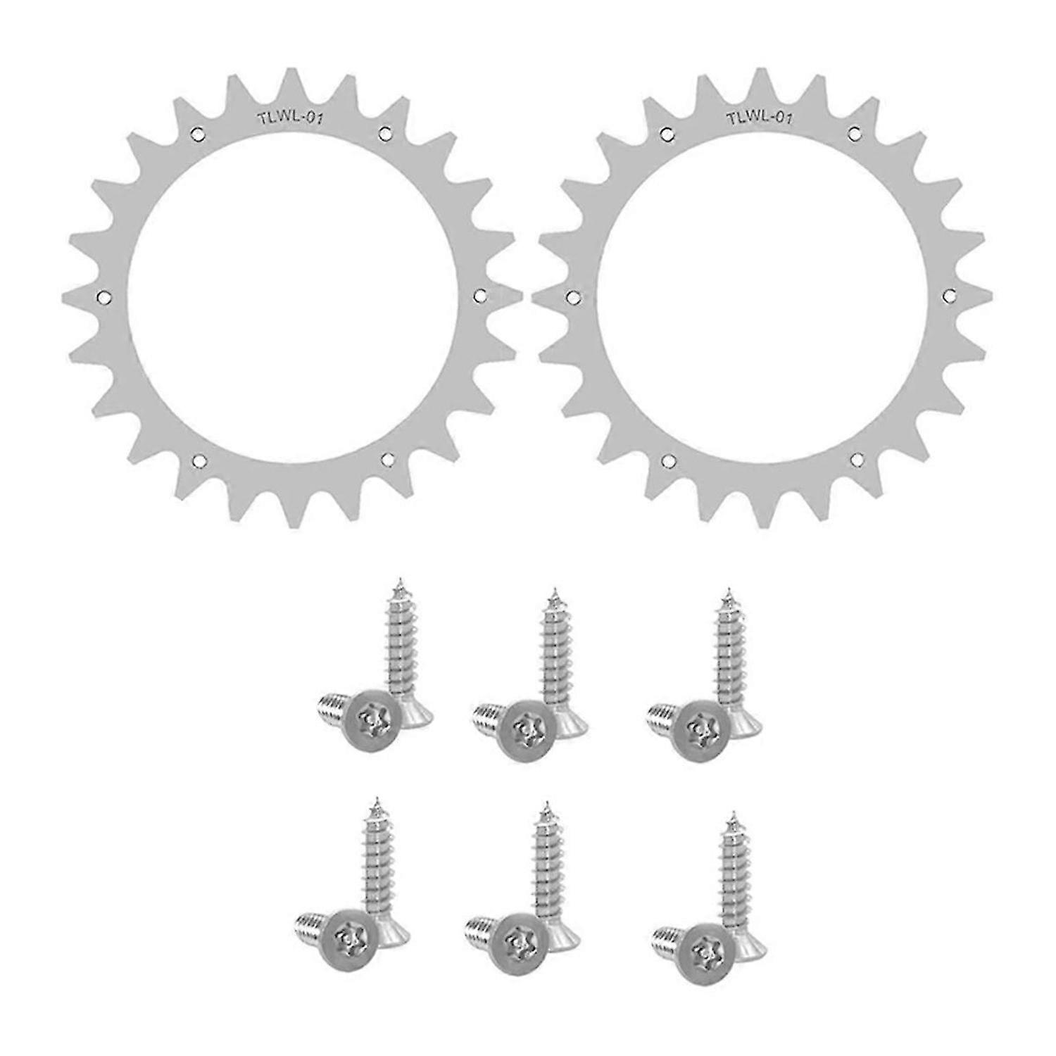 Robotic Mower Traction Improved Auxiliary Wheels for Landroid Robot Lawn Mower Traction Wheel