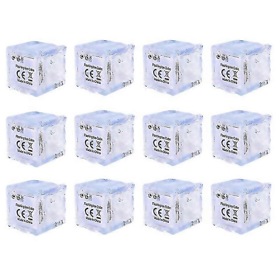For Waterproof Led 12pcs Multi Color Flashing Glow In The Dark Led Light Glowinthedark For Drinking