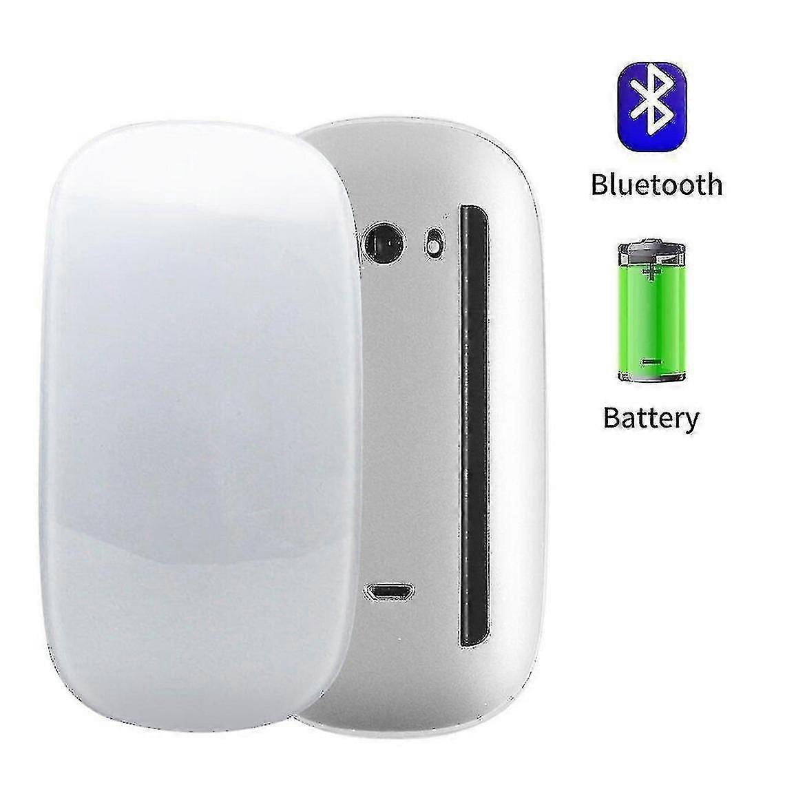 Wireless Bluetooth 5.0 Mate Magic Rechargable Laser Silent Arc Touch Mause Ergonomic Ultra-thin