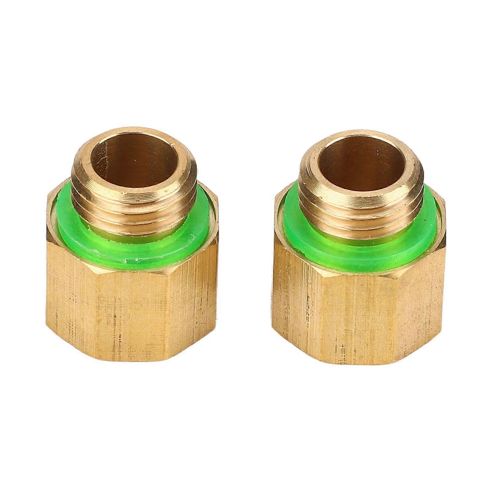 2PCS High Pressure Sprayer Reducer Adapter G3/8 Internal Thread to G1/4 External Thread Pesticide Sprayer Adapter