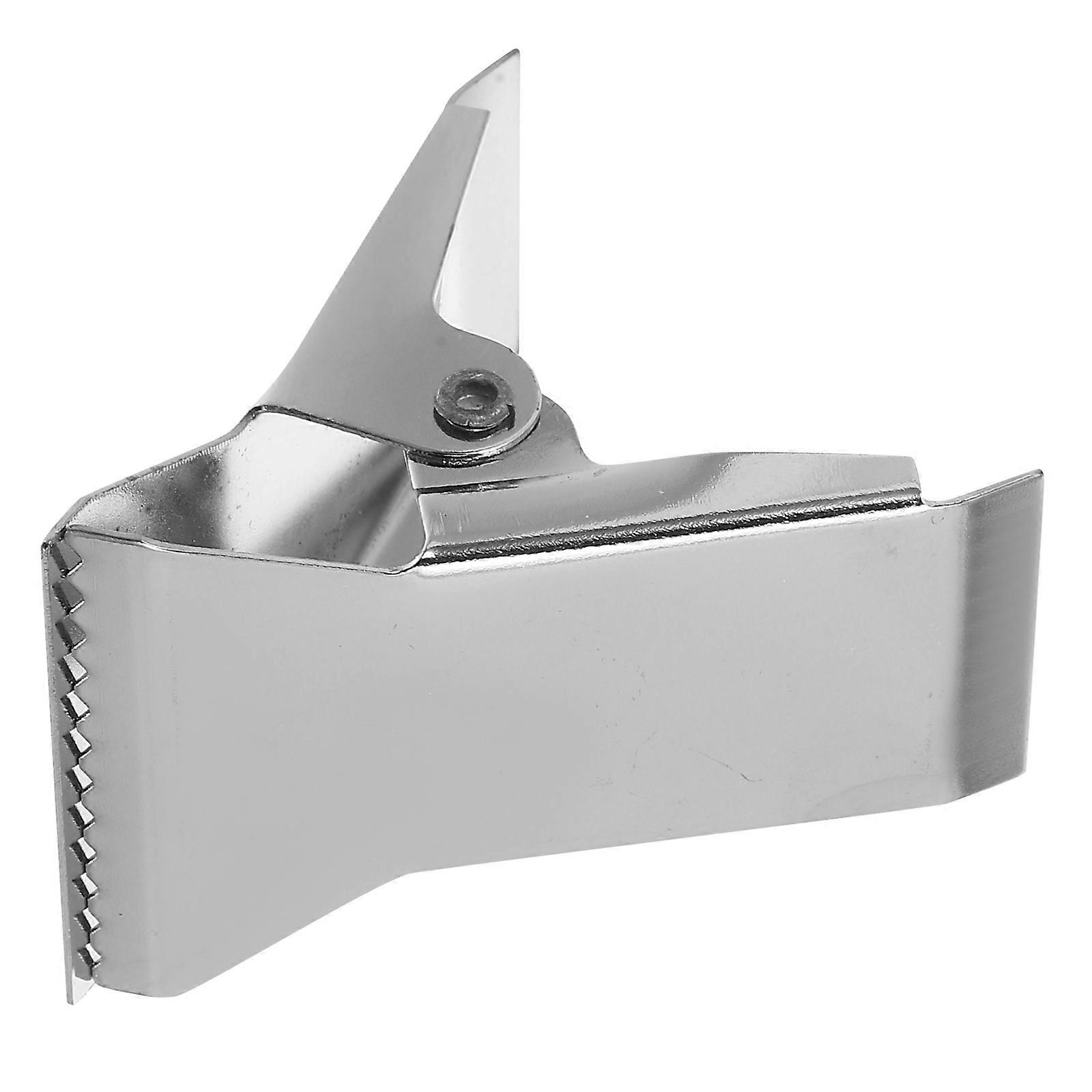 Heavy Duty Steel Binder Clips for Home Document Binding 5Pcs Silver