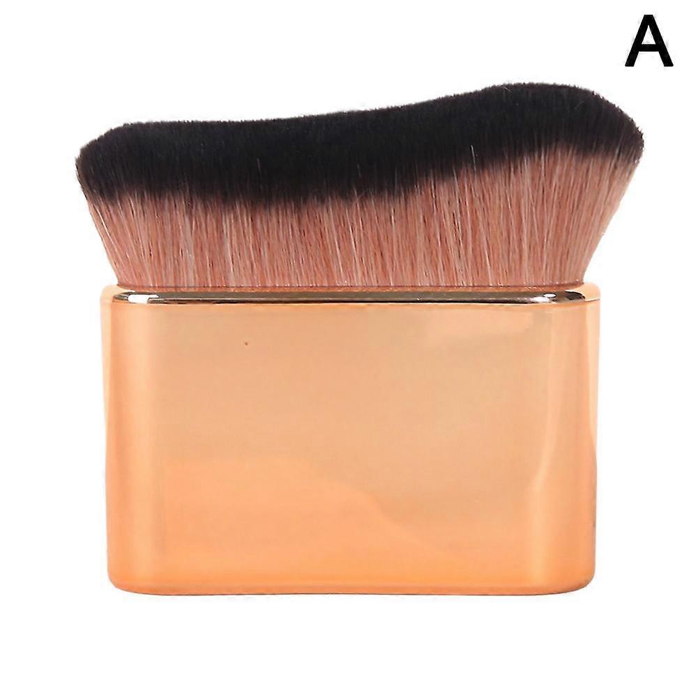 Large Wave Foundation Makeup Brush with Soft Artificial Fibers for Even Liquid and Powder Application Universal Fit