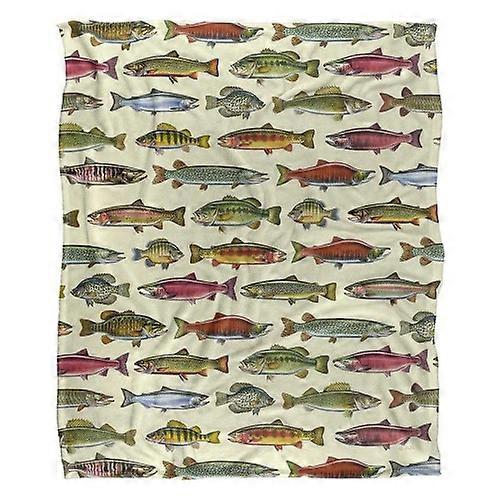 JQ Licensing Silky FIshing Supersoft Blanket