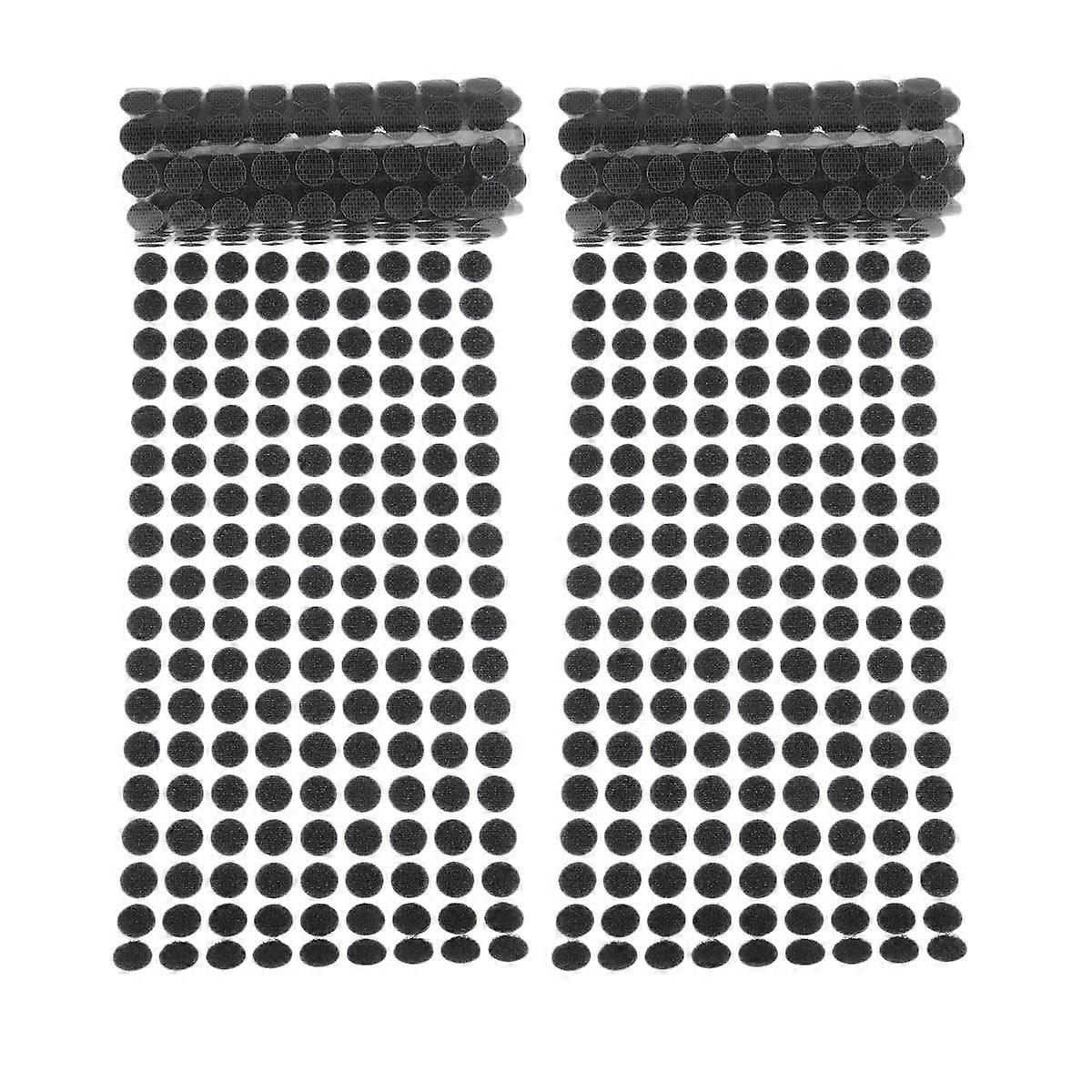 Dot Sticker Round Back Sticky Hook and Loop Tape for Hook Sticking 2700Pcs