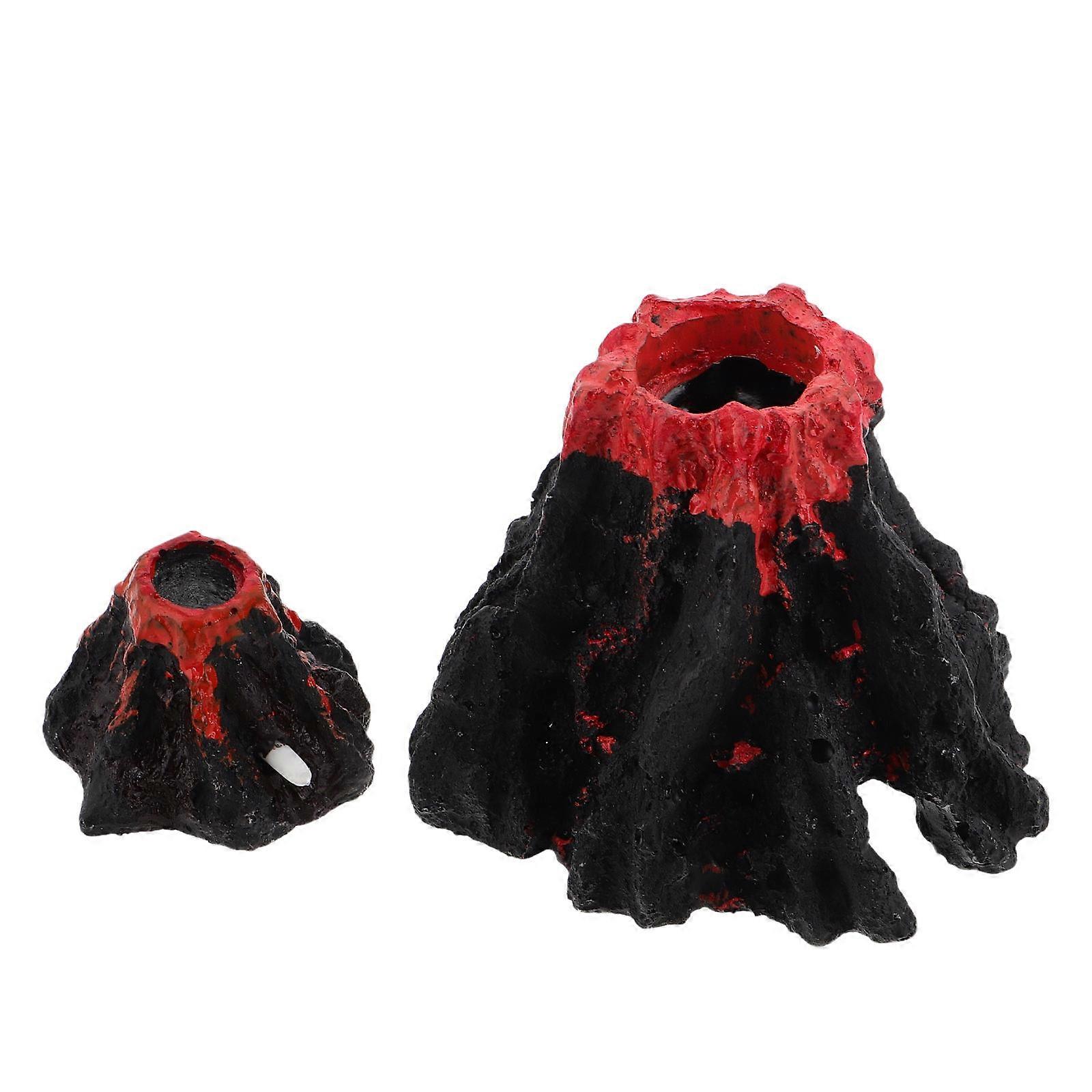 Collectible Realistic Volcano Model 6Pcs For Office Decor And Science Activities Miniature Volcanic Design Ideal For Enthusiasts