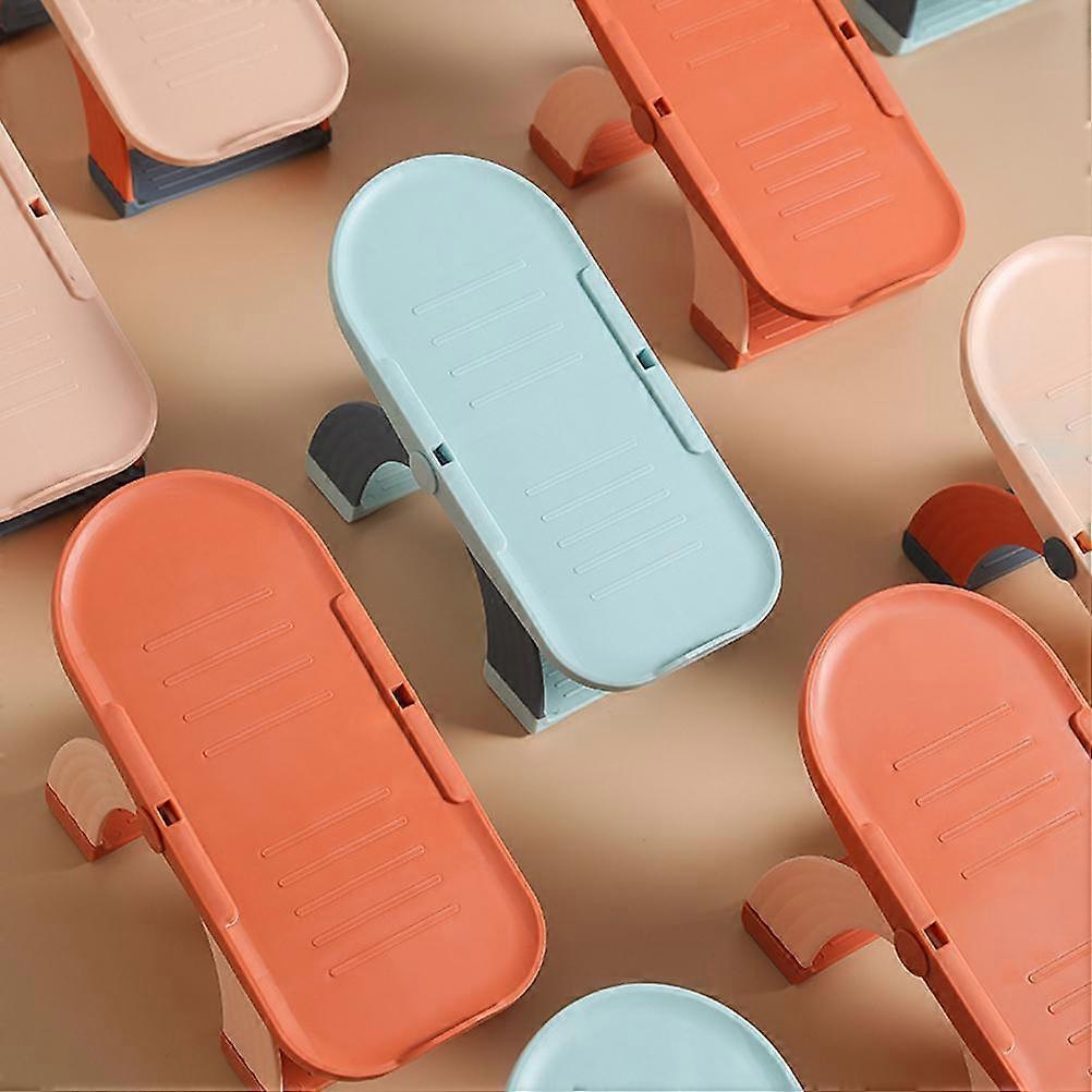 5pcs Adjustable Shoe Rack Organizer 26x16cm PP Double Layer Stack