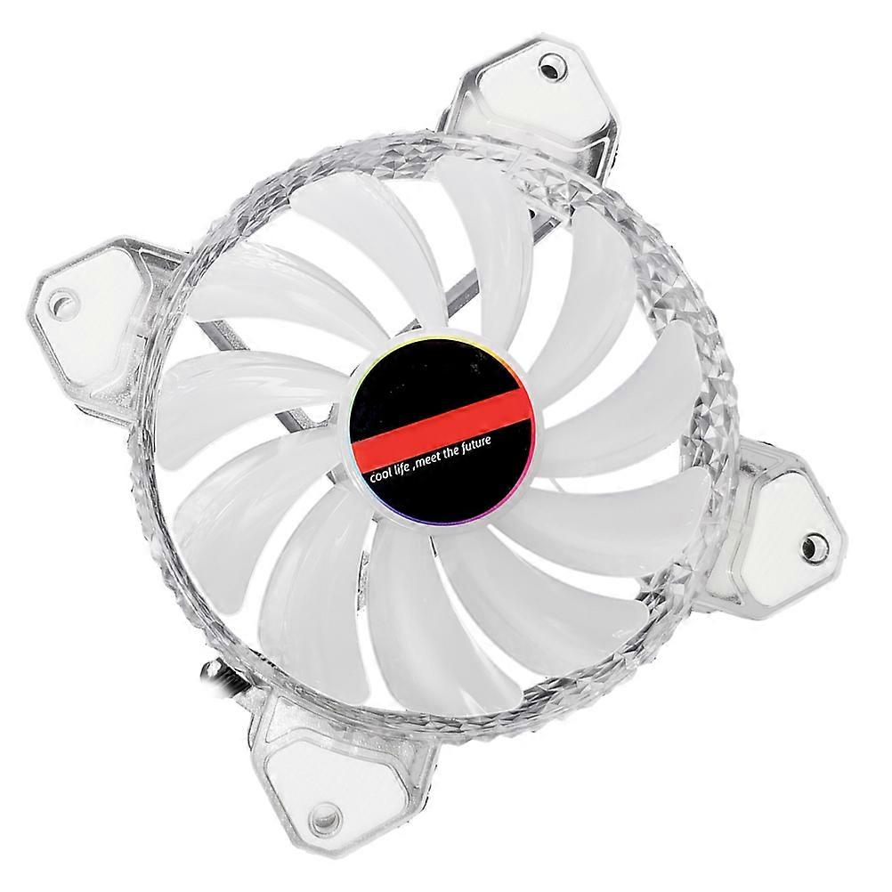 Rgb Case Fan for Computer Cooling and Lighting with Assorted Color