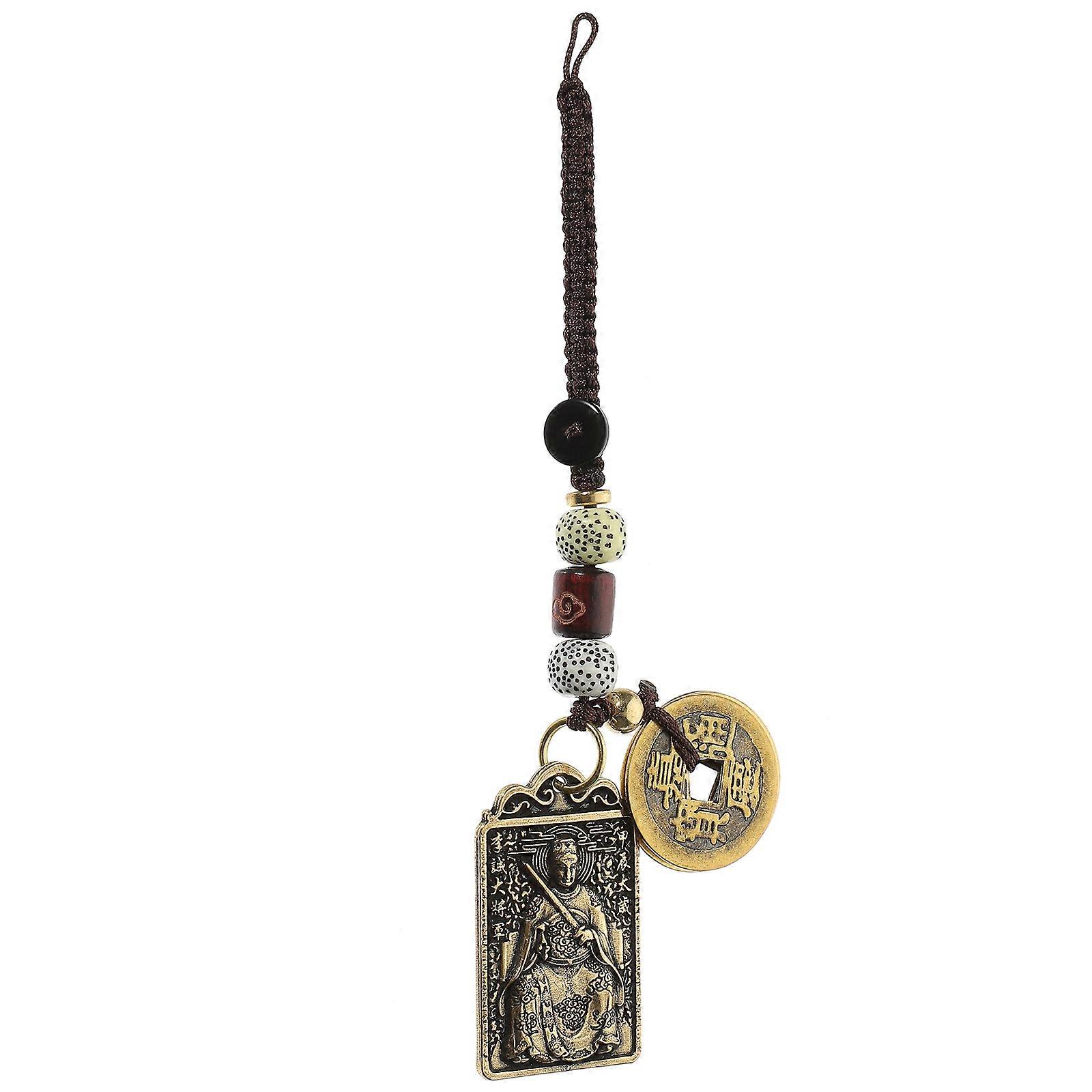 Golden Taisui Keychain Pendant Decorative Keychain Hanging 5Pcs Set