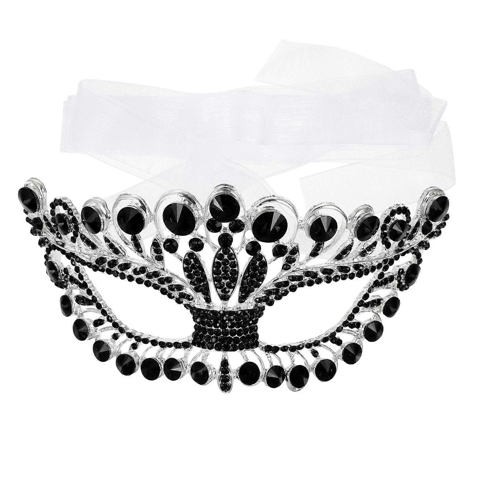Halloween Party Mask Half Face Mask for Masquerade 3Pcs Set