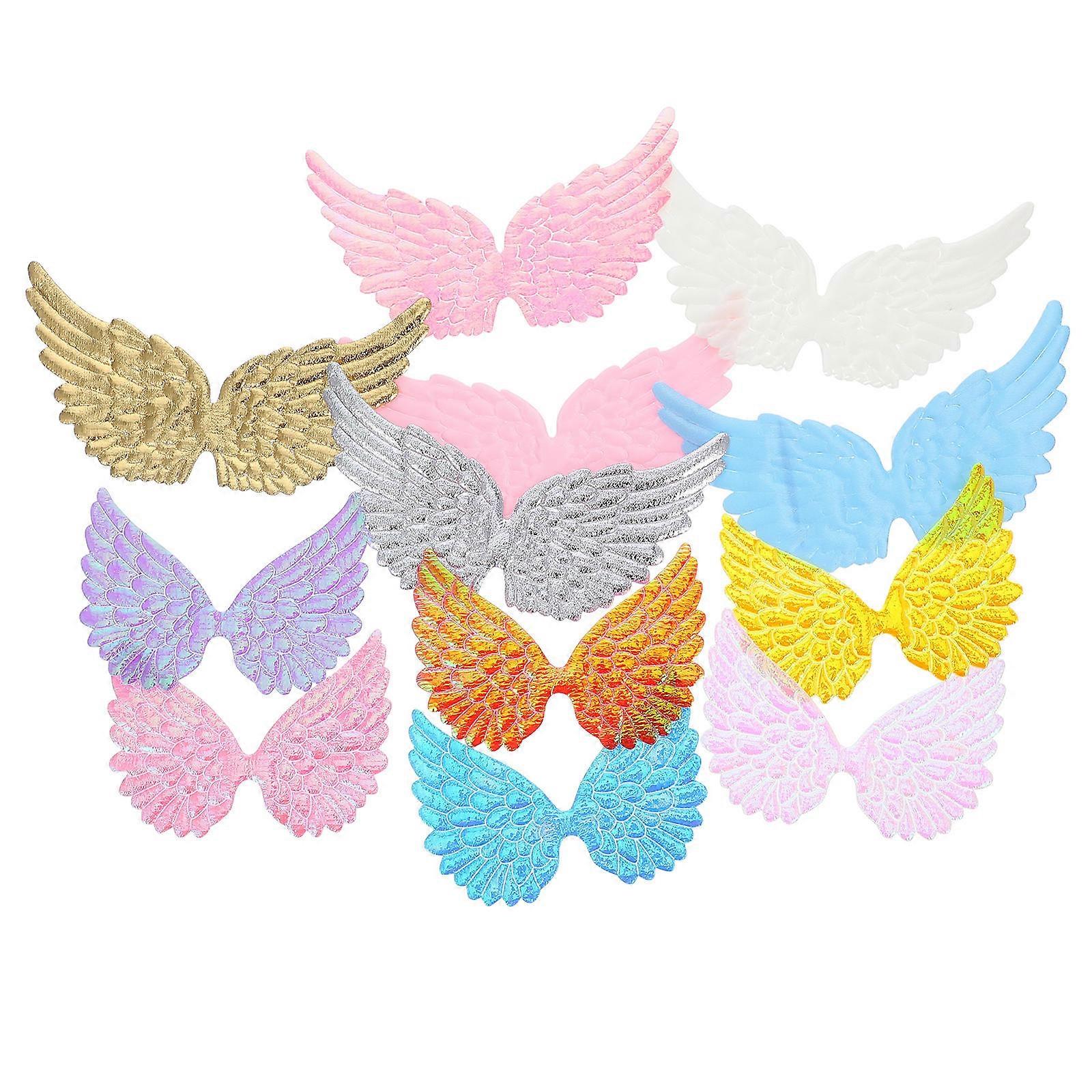Mini Wing Ornaments DIY Costume Backpack Accessory for Party 120Pcs