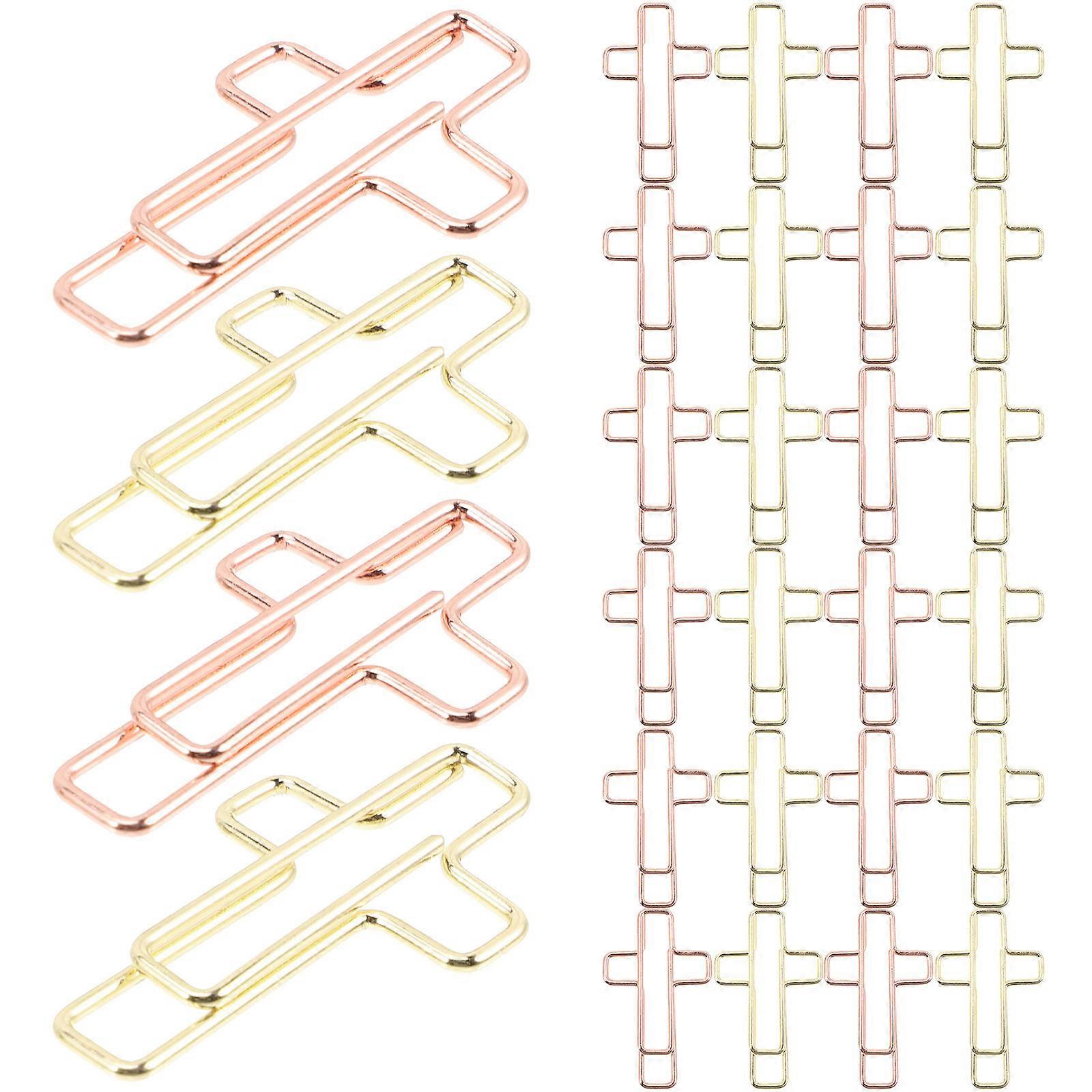 Small Document Paper Clips for Office Use 200Pcs Assorted Color