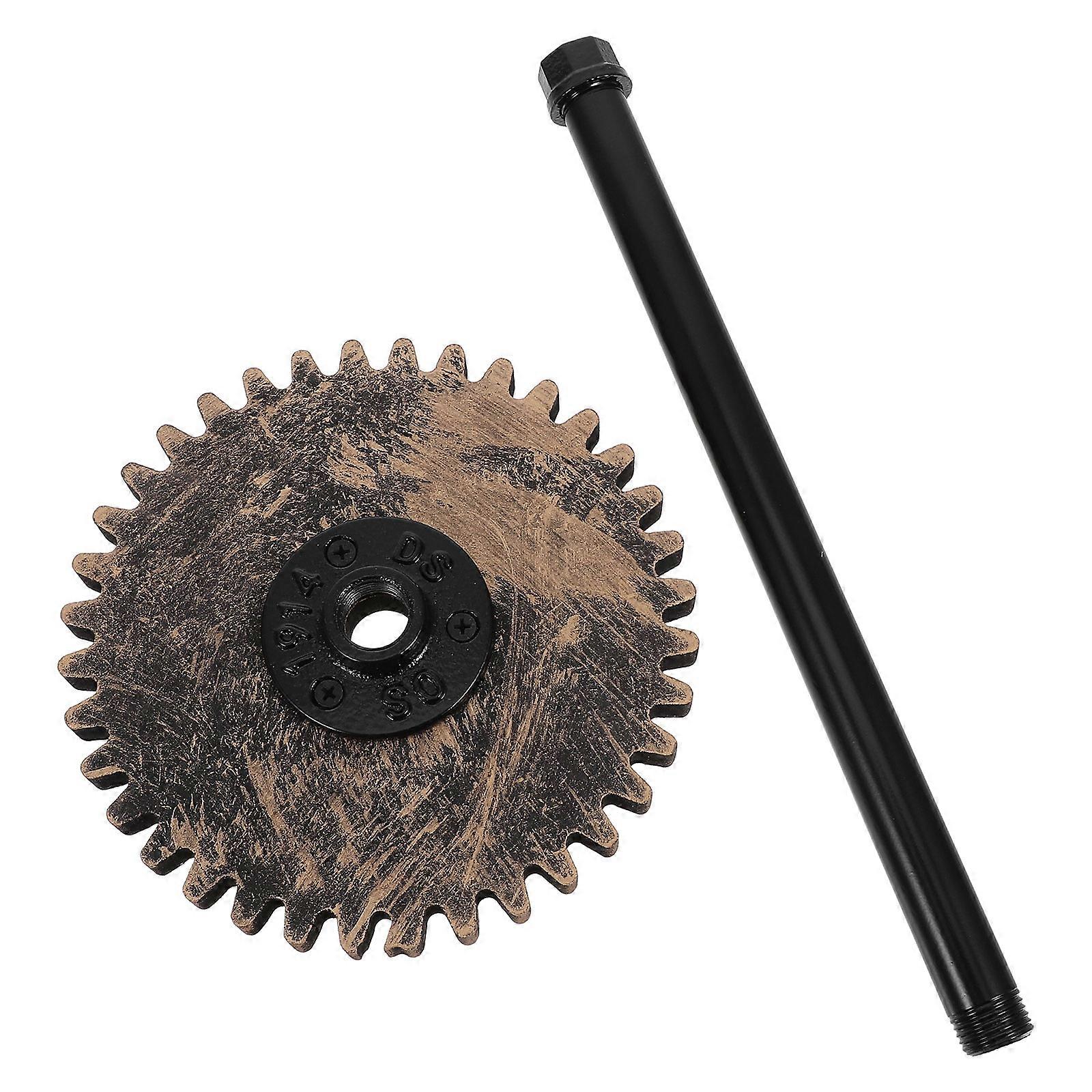 Water Pipe Shape Standing Paper Towel Holder Rack For Restaurant And Bar Black Iron Space Saving Organizer 2Pcs