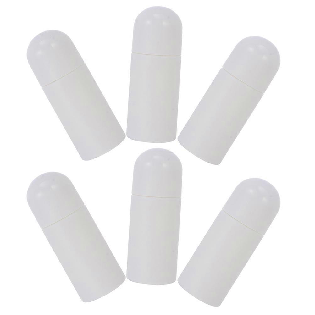 Sponge Applicator Bottle 6Pcs White Durable Sponge Head Multipurpose Cases for Storage Use