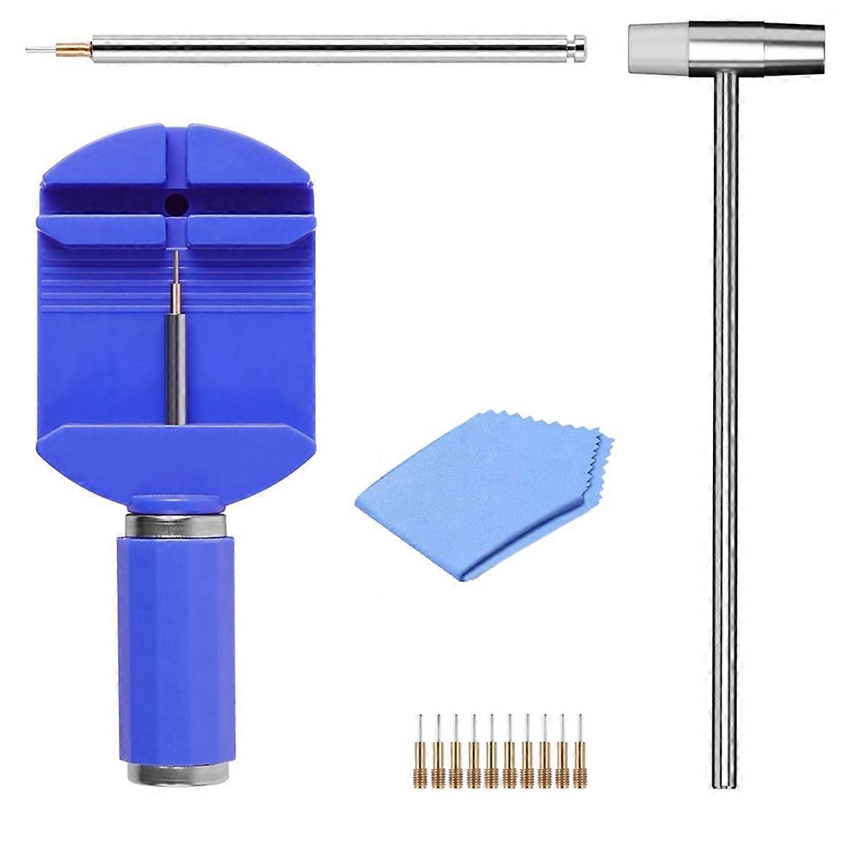 Watch Link Removal Tool Kit, Watch Band Sizing Tool Kit for Watch Bracelet Adjustment, Watch Pin Rem