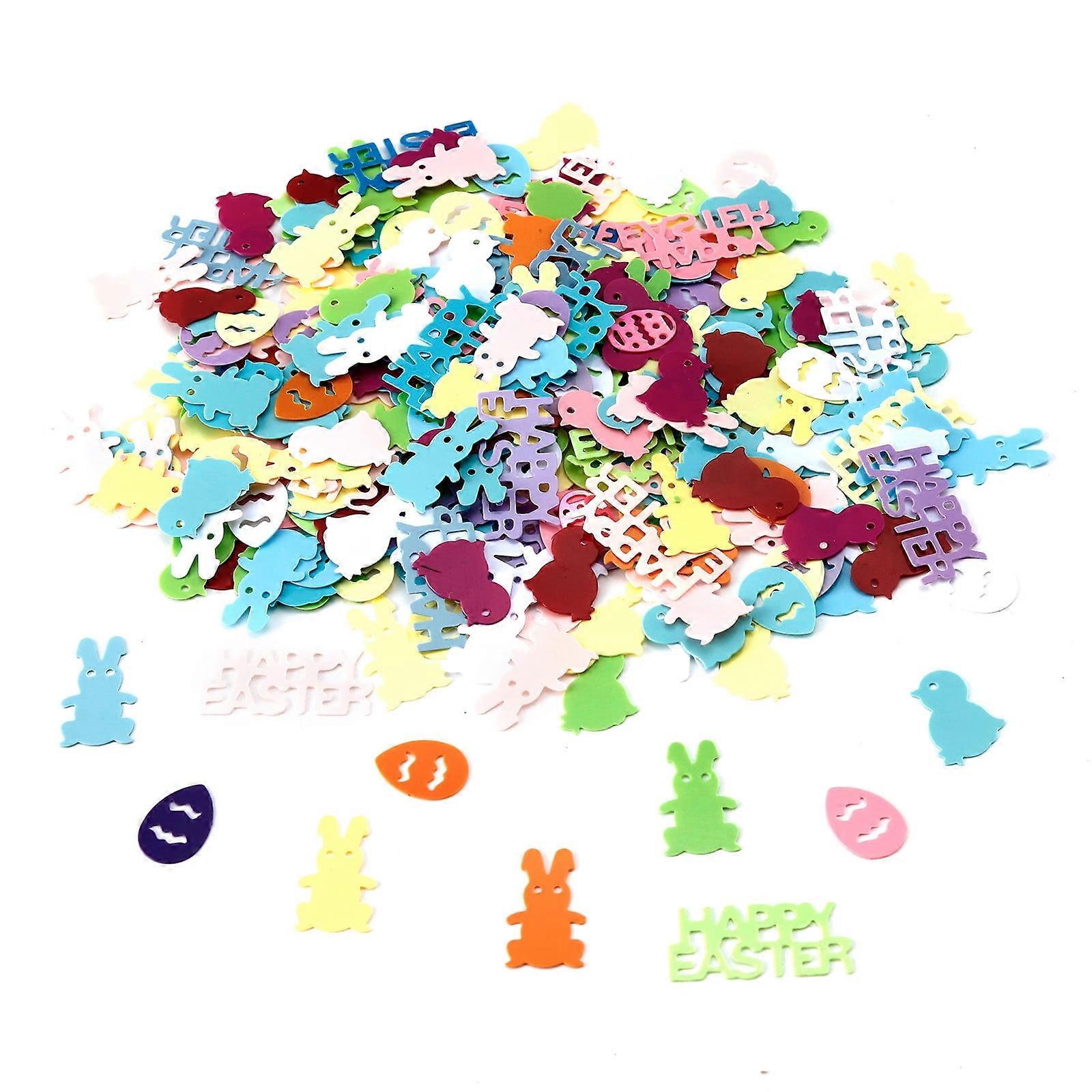 Eggs Bunny Chick Happy Easter Mixed Confetti Home Decoration