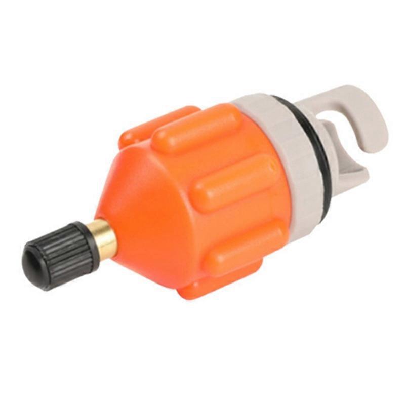 Sup Paddle Air Nozzle Kayak Air Valve Adapter(Orange)