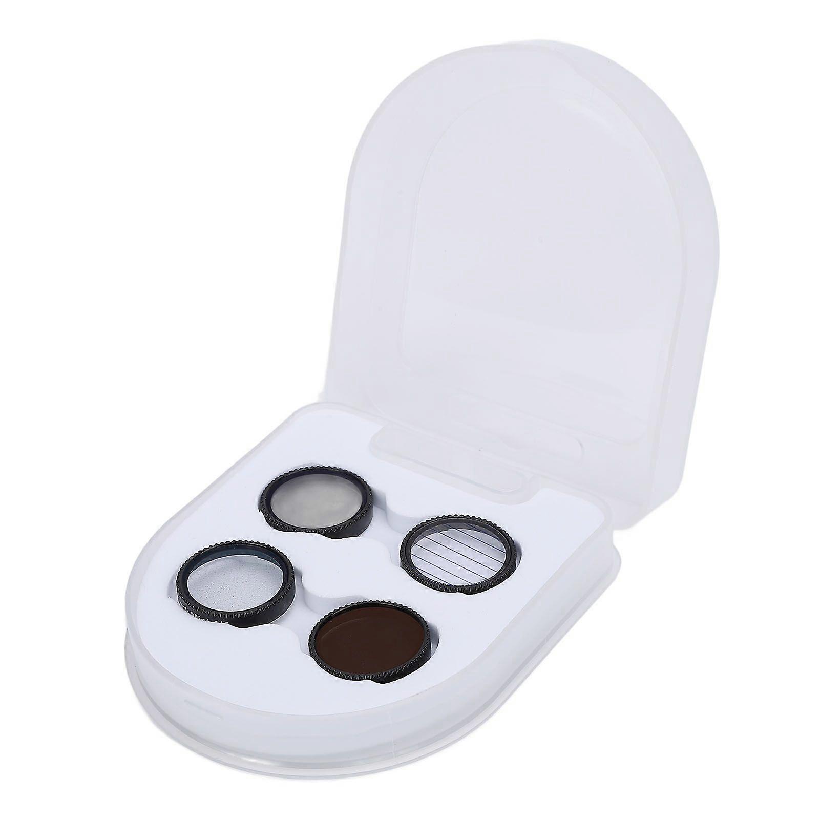 4 in 1 Drone Lens Filter Set for NEO Optical Glass ND8 CPL Blue Streak Black Diffusion 1/4 Filter for Vlogging Photography