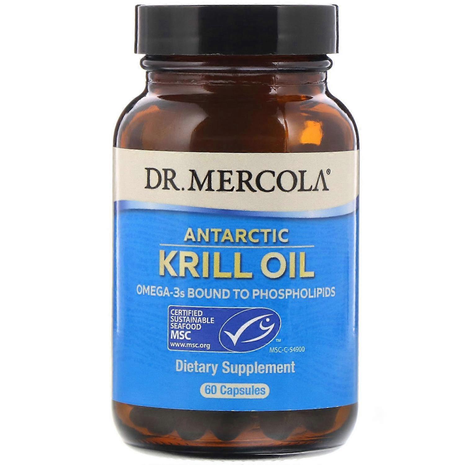 Dr. Mercola, Antarctic Krill Oil, 60 Capsules