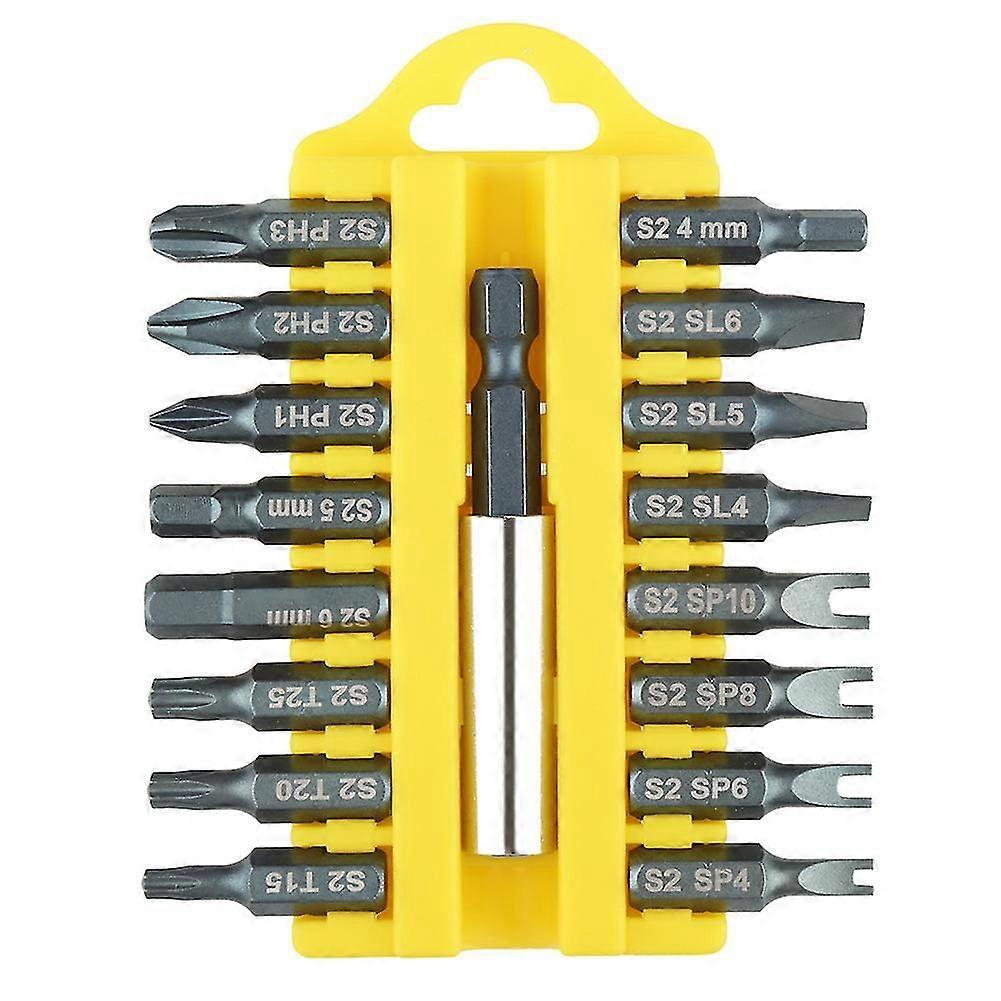 Multi-functional Screwdriver Bit Set Magnetic Adsorption, S2 Material