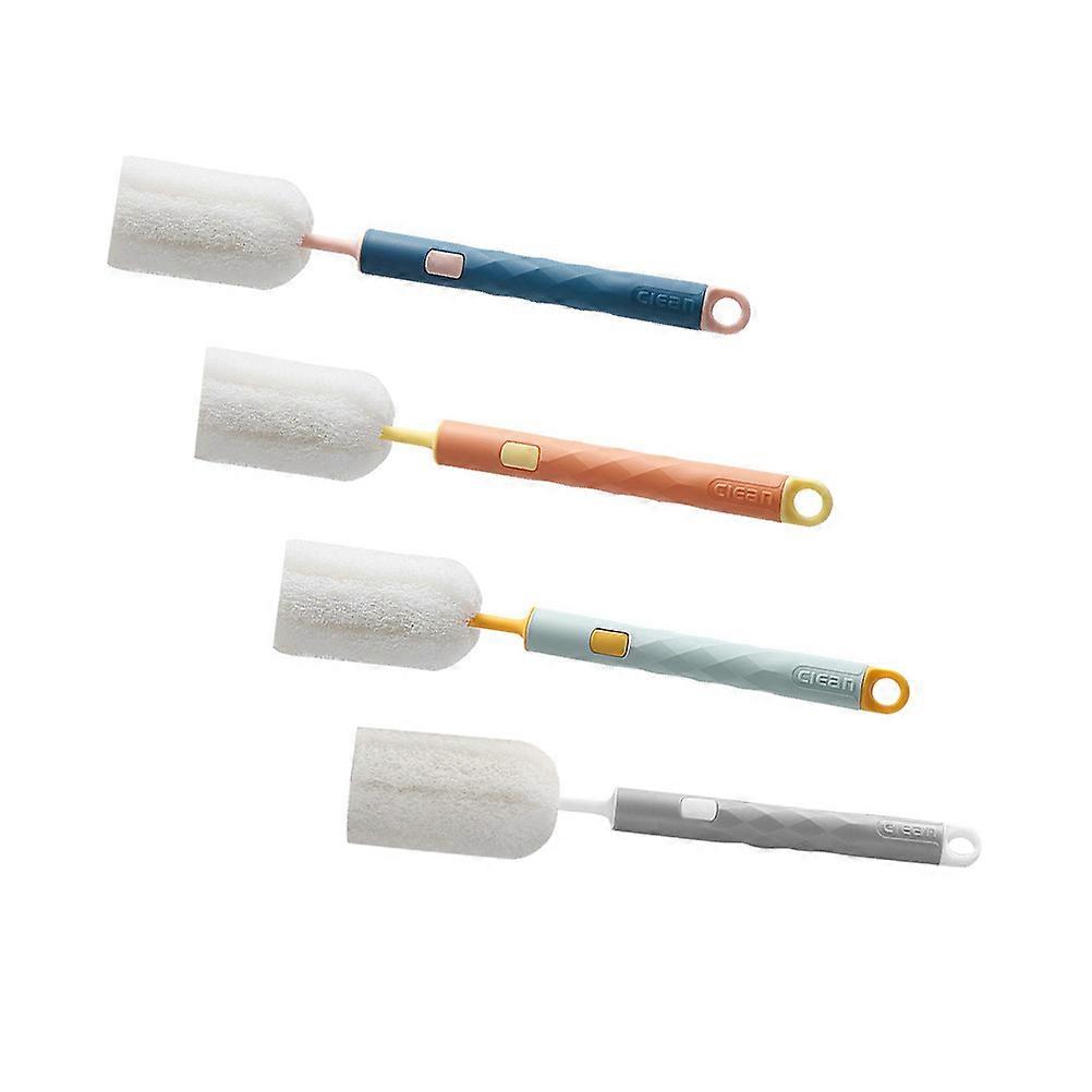 12Pcs Baby Bottle Brush Long Handle for Cleaning Assorted Color Household