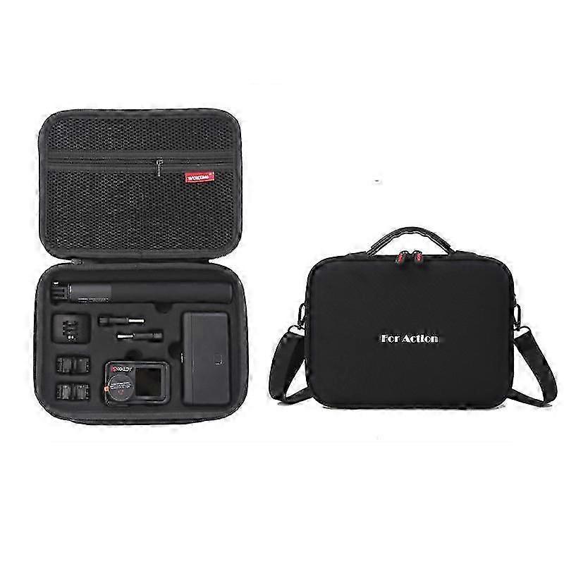 תיק נשיאה עבור DJI Action 5 Pro / Action 4 / Action 3 All-in-One Kit תיק נשיאה עמיד לכתף ויד