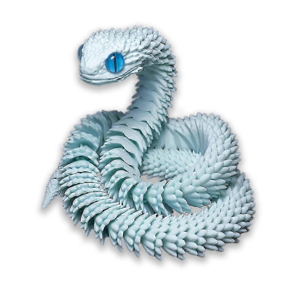 3D Printed Scary Snake Flexible Joint Snake Toy Figures 60cm