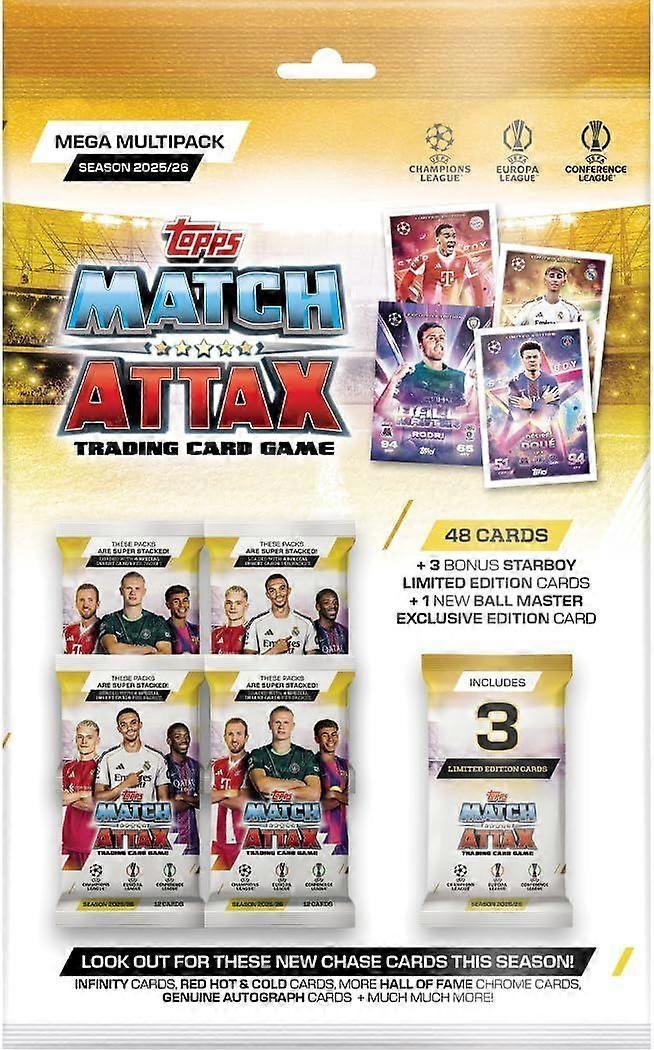 UCC Match Attax 2025/26 Multipack