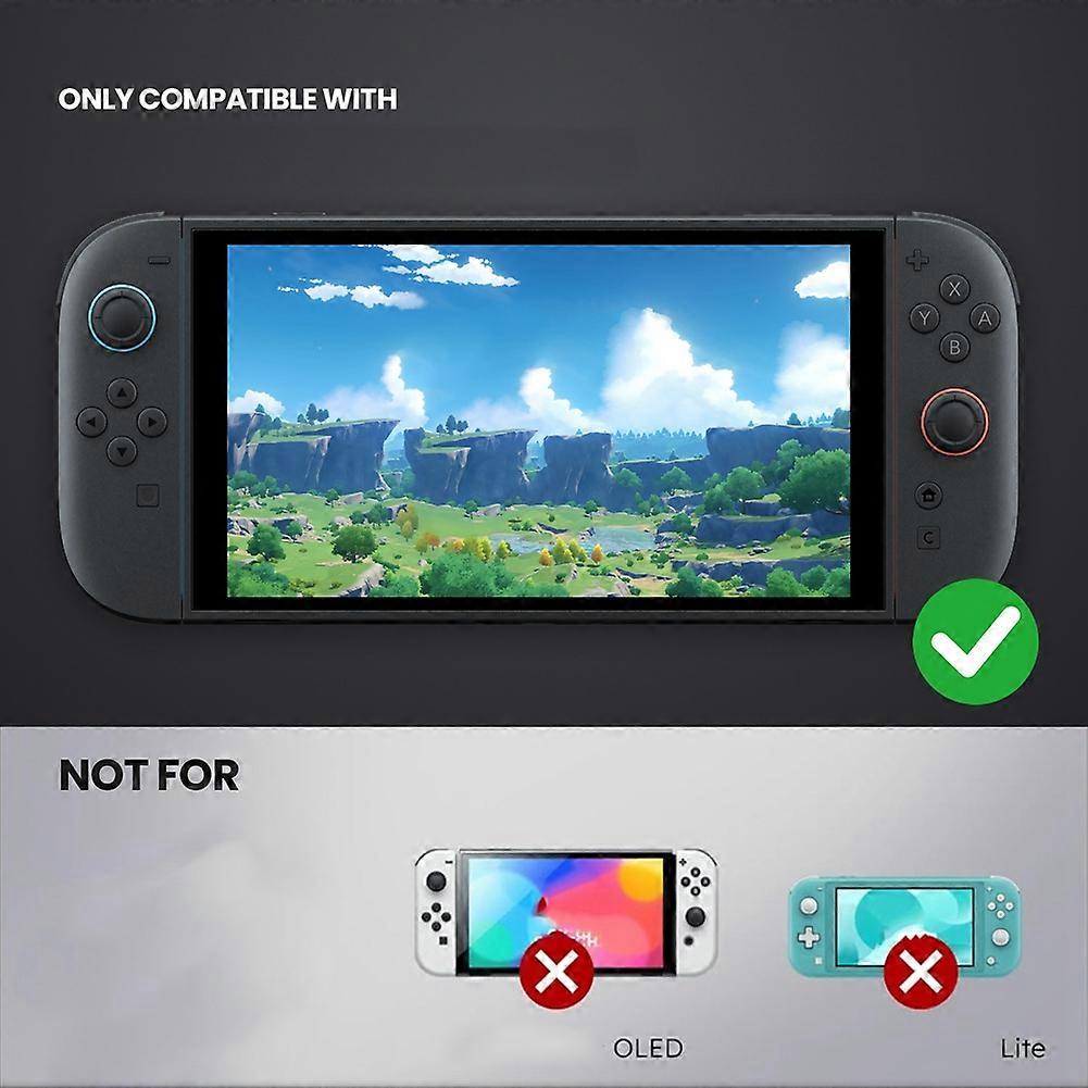 Foldable Protective Case for Nintendo Switch 2 Ergonomic Holder Integrated Case Protective Shell W/ Front Cover Pink