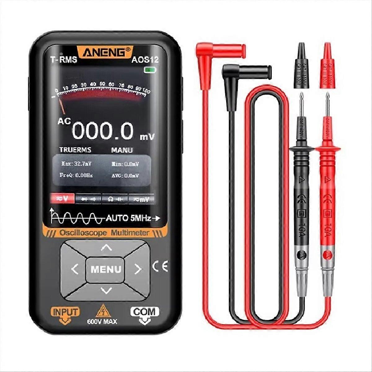 AOS12 2-in-1 Oscilloscope Multimeter 5MHZ 48MSa/S Sampling
