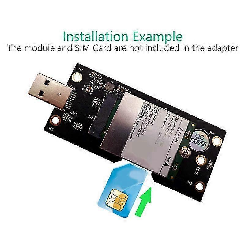 NGFF Module To SIM with USB 3.0 3G/4G/5G Module To USB 3.0 with SIM Card Slot Portable Adapter Card