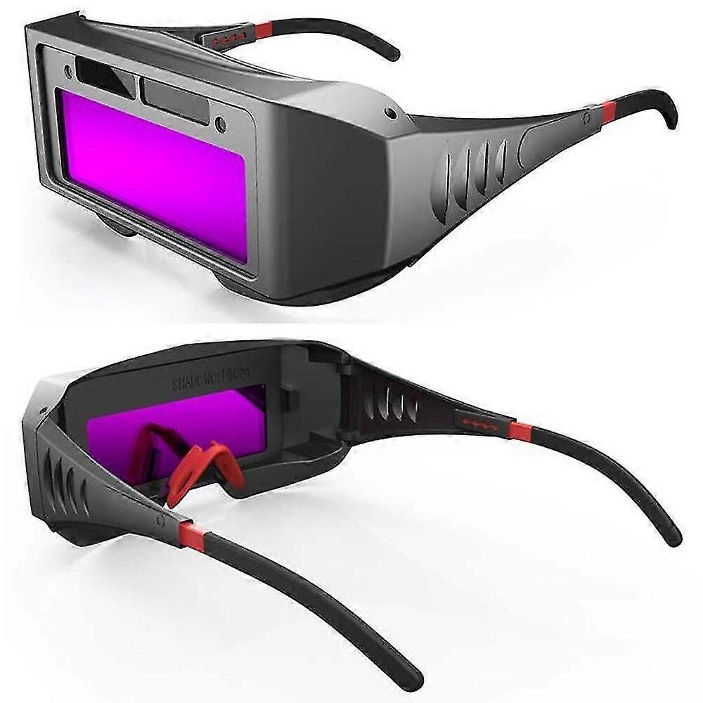 Solar Automatic Dimming Welding Protective Mask Welder Glasses Welding Cap Easy