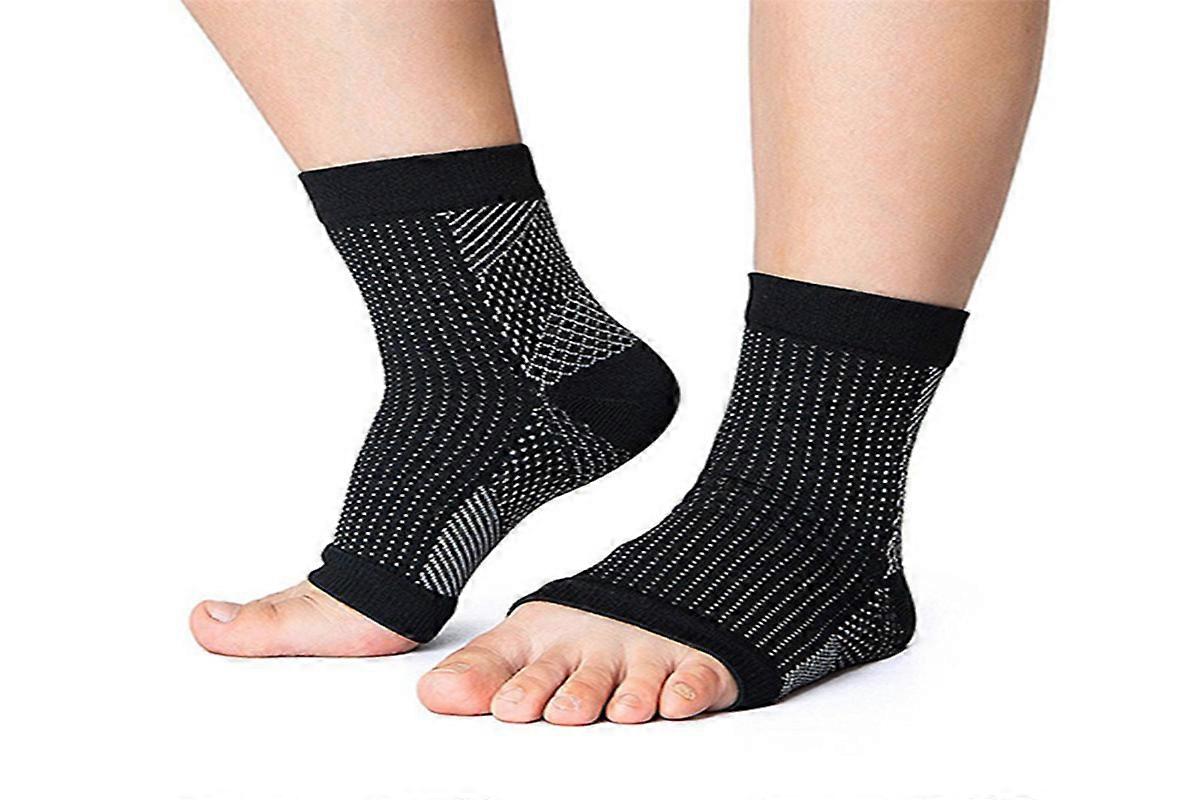 Foot Ankle Compression Socks Foot Sleeve Plantar Arthritis Sore Achy