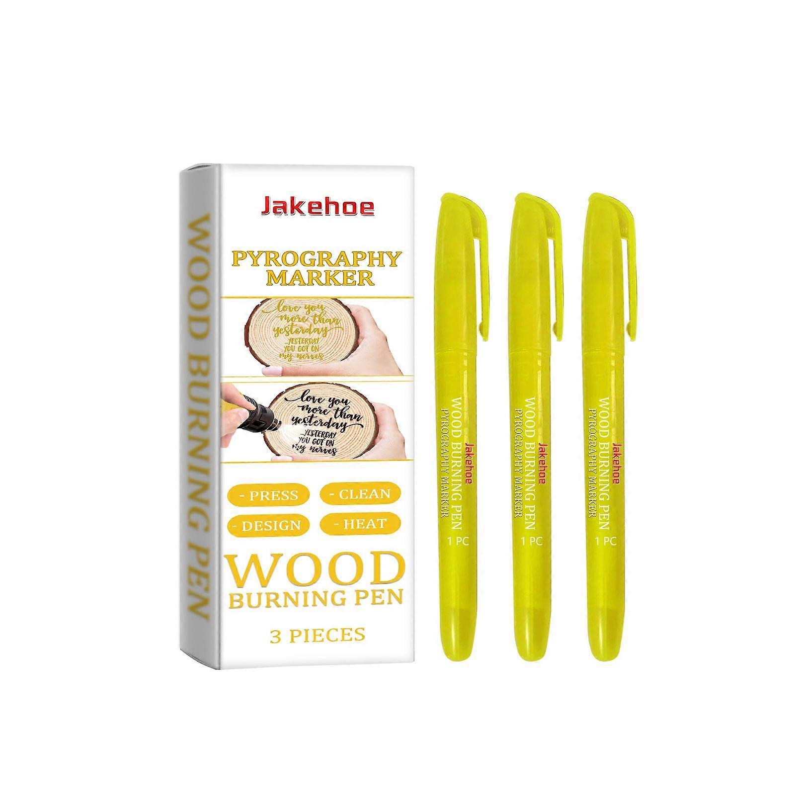 Jakehoe Pyrography Marker Pen Wood Pyrography Pen Pyrography Pen Wood Marking Number