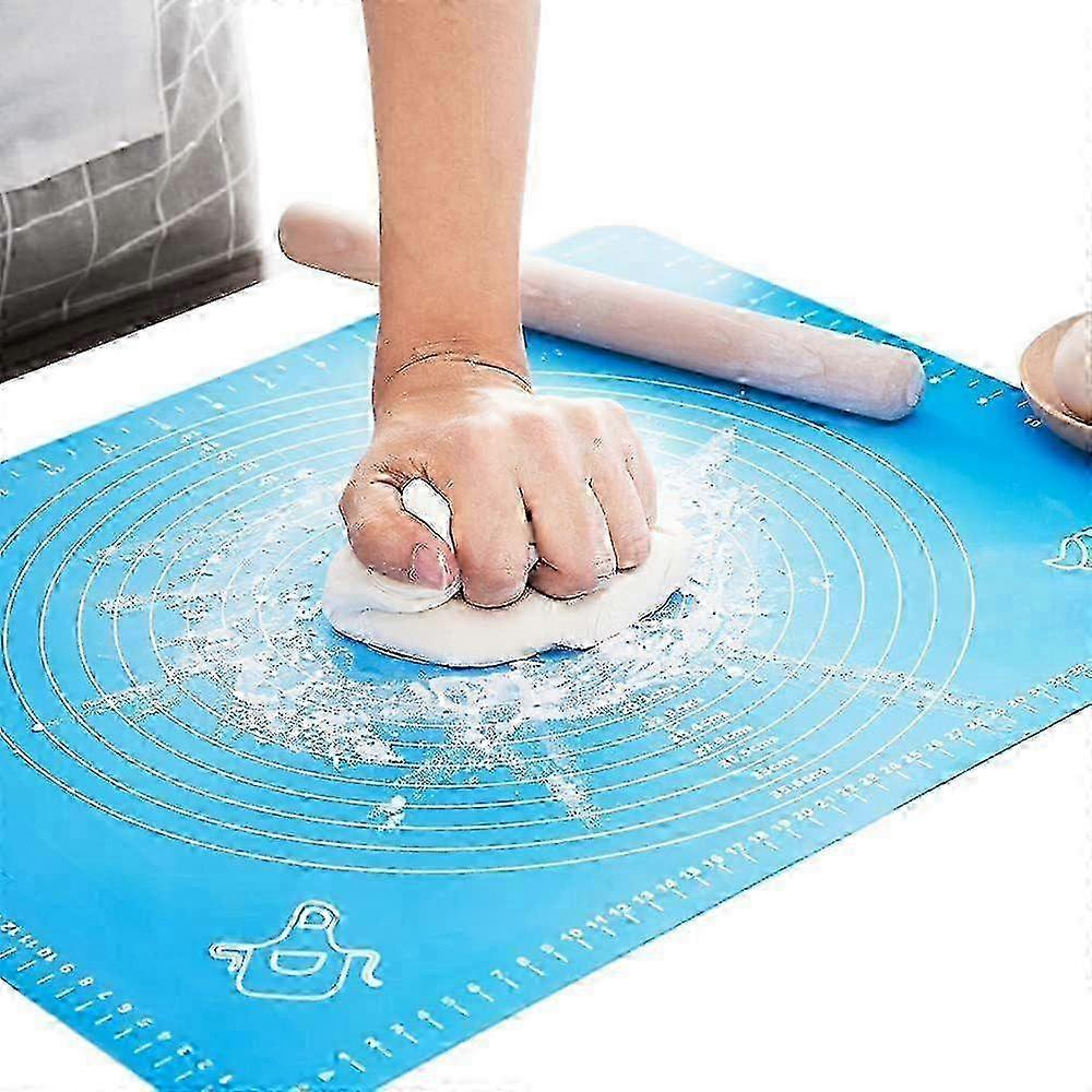 1 PCS Silicone Baking Mat, Extra Thick Large Non Stick Pastry Mat Sheet for Dough Pie Crust Rolling Mats, Non-Stick and Anti-Slip, Dis