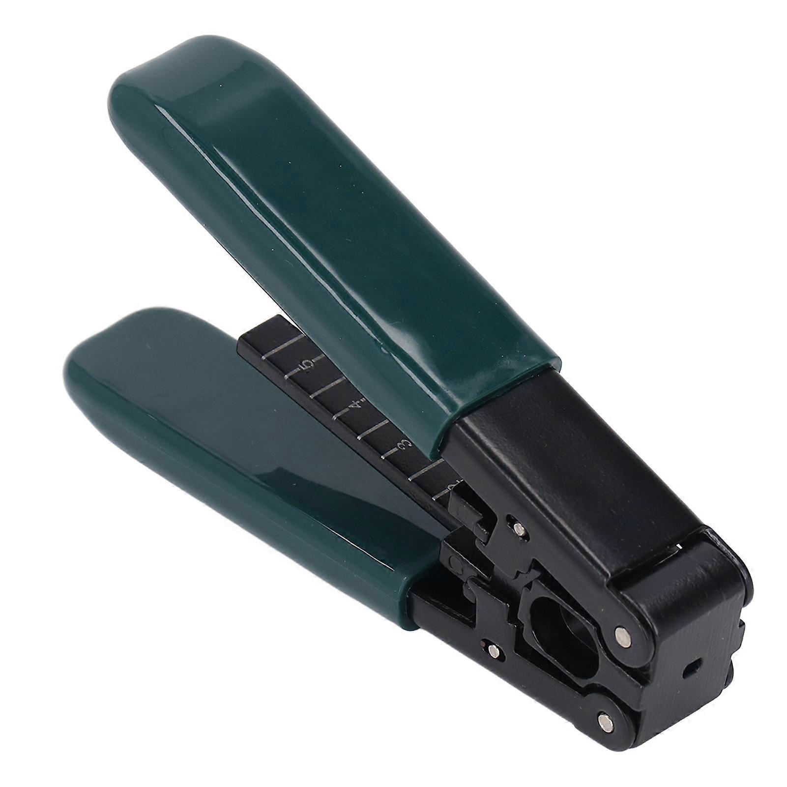 Fiber Optic Stripper Stripping Pliers PVC Handle Optical Cable Cutter Cutting Tool