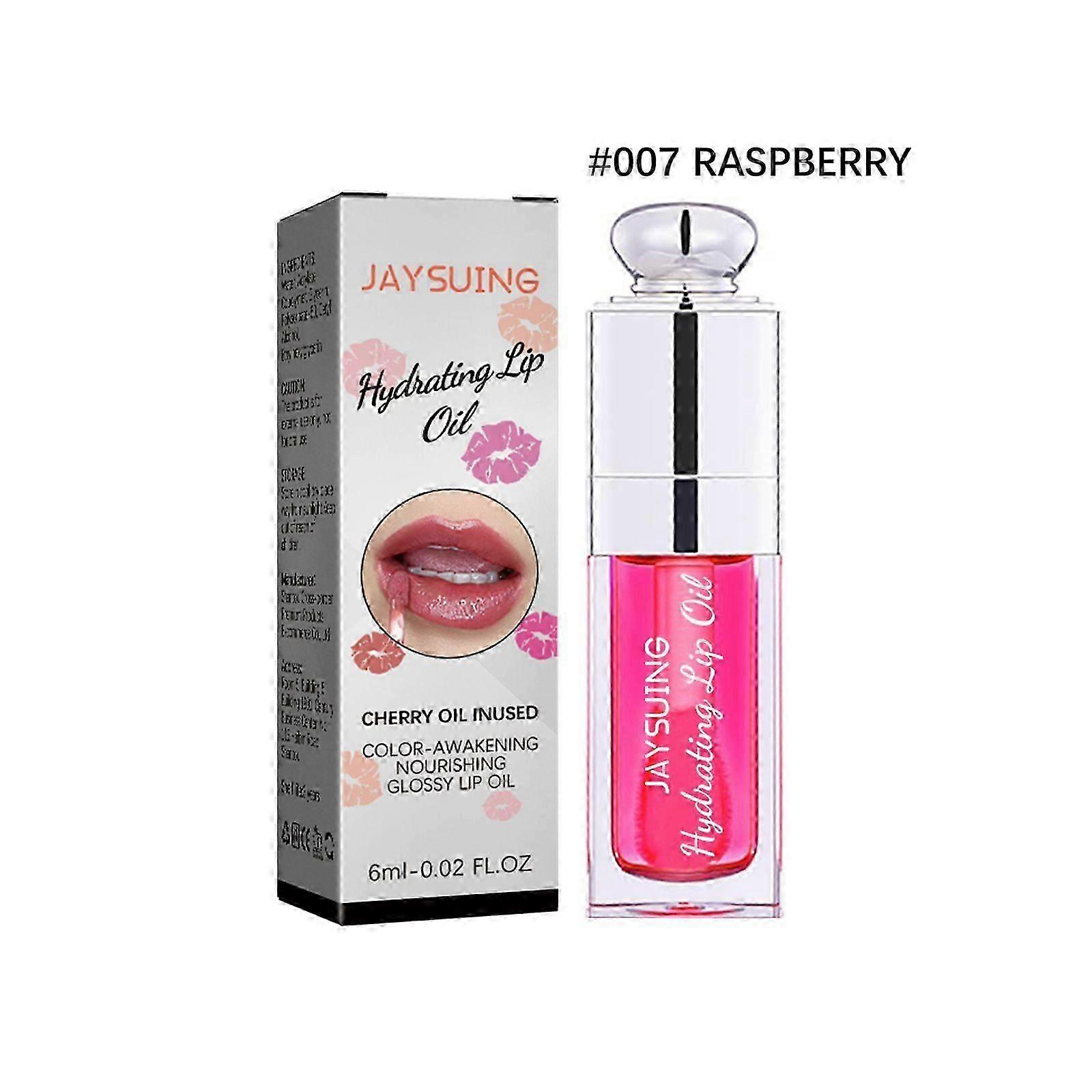 Hydrating Lip Oil - Moisturizing Gloss with Sparkling Shine, Non-Sticky, 6ml