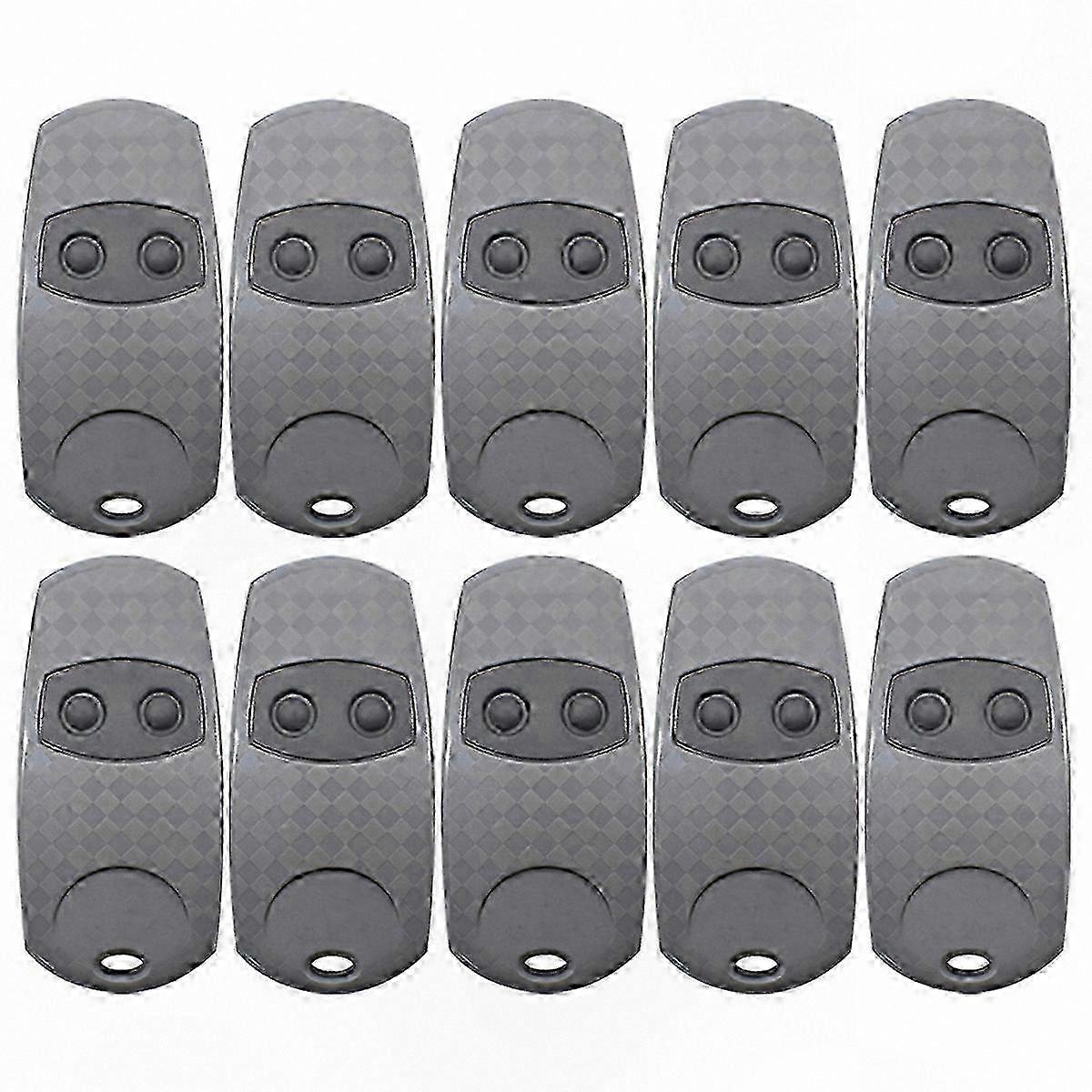 10-Pack 433.92MHz Wireless Remote Controls for Garage Door Openers