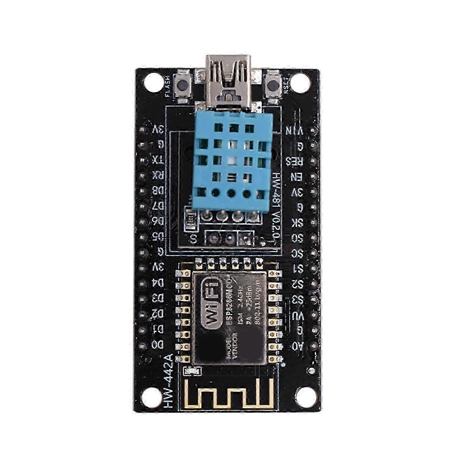 Powerful ESP8266 CH340 Development Board with Integrated Sensor for IoTs and Innovators