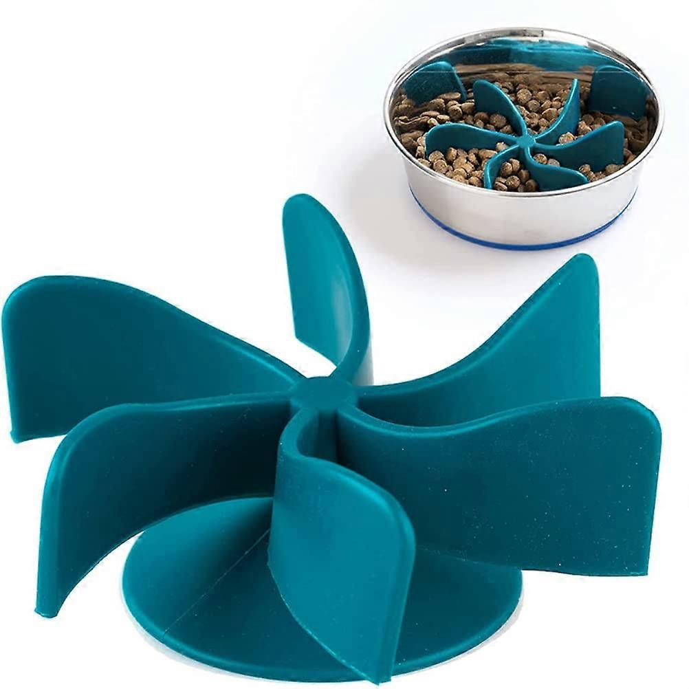 Slow Feeder Dog Bowl Spiral Design For Dogs And Cats Interactive Puzzle Feeder Plastic Medium Size Promotes Slow Eating And Digestion