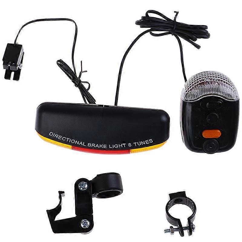 Versatile mountain bike blinker + bicycle taillight + Horn